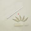 1 Set Metal Handle Scalpel Knife +5PCS Blades Wood Paper Cutter Craft Pen Knives DIY Craft Cutter