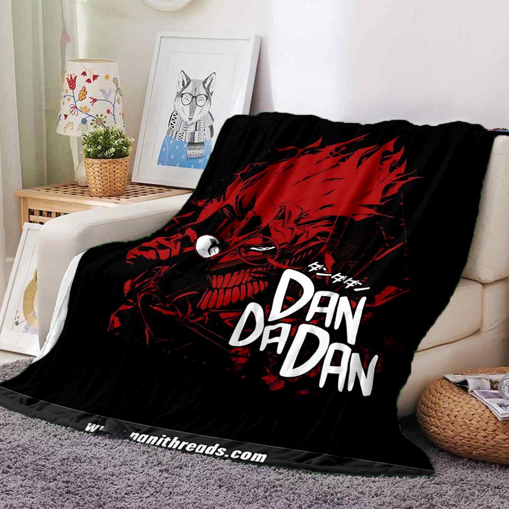 

1pc Dan Da Dan Soft Flannel All-Season Throw for Home, Office, Outdoor UseDurable Comfort 100442 80cmx120cm(31inx47in)