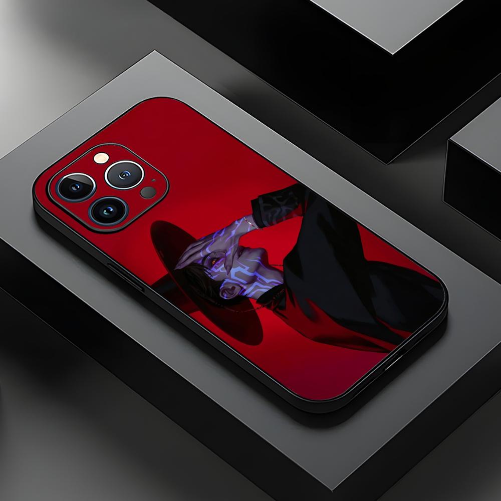 KPop Lovci démonů Jinu Pouzdro na telefon pro iPhone 16 16e 15 14 13 12 11 XS XR Plus Mini Pro Max Měkký černý Nárazuvzdorný kryt