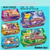 40pcs Cards Trading Card Sunmoon Cards In Metal Box Kids Gift