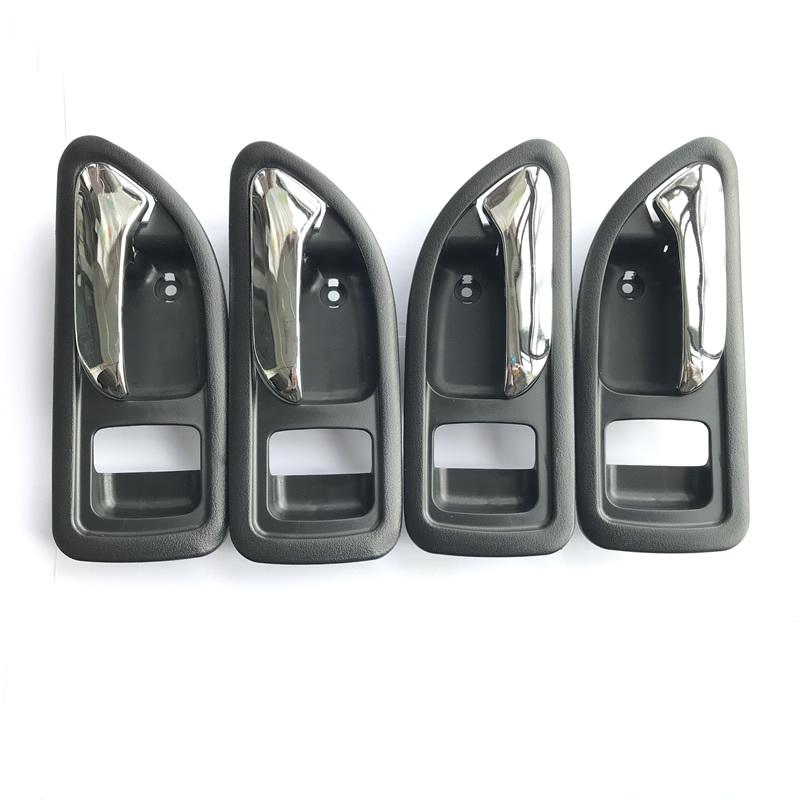 4PC BLACK INSIDE DOOR HANDLE FOR Great Wall Haval hover H3 H5 2010-2013 inside Handle car handle door knob