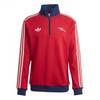 Mens Adidas Half Zip Raglan Jumper