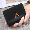 Korean-Style Vintage PU Leather Women's Short Wallet and Card Holder