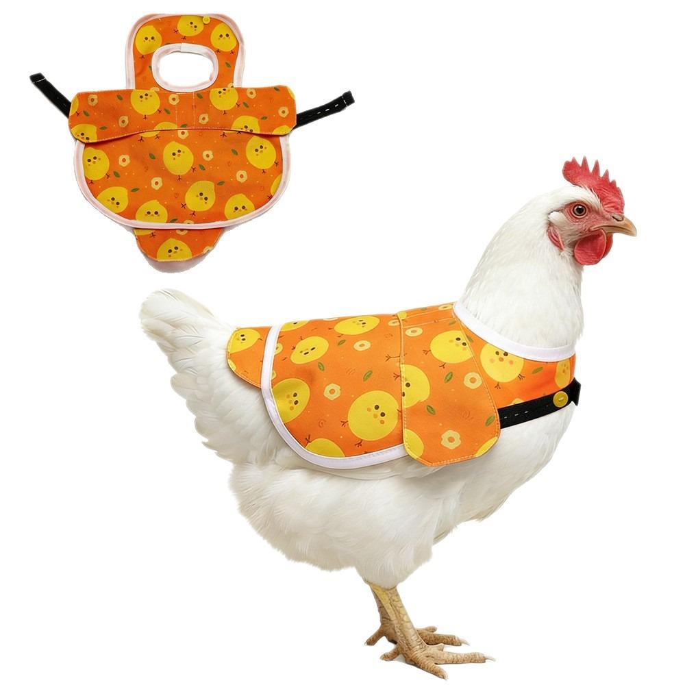 Waterproof Anti-Pecking Chicken Saddle Breathable Duck Back Protector Poultry Protective Clothing