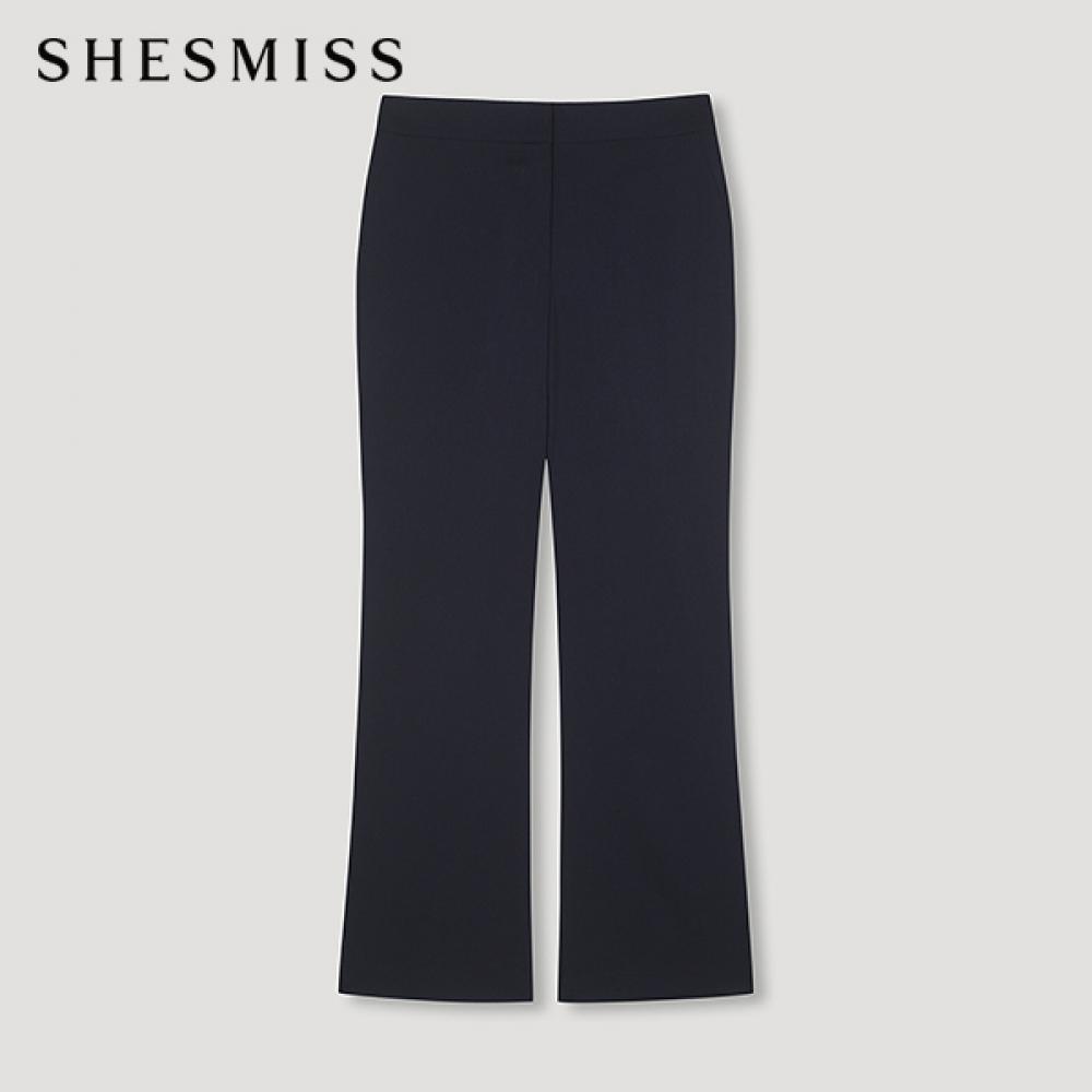 

Она S Miss Back Band Slit Pants SwwSln21010 Dn DARK NAVY/55