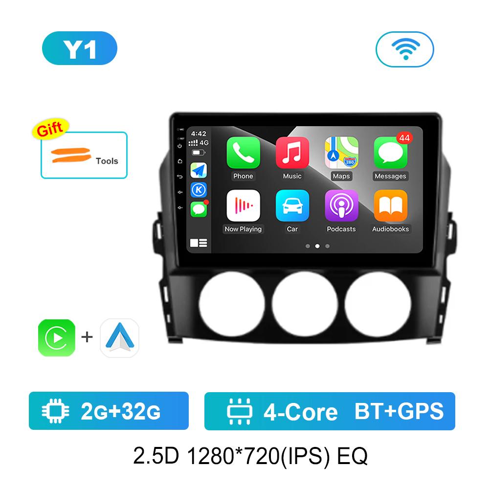 

GPS Навигация Carplay Android для Mazda MX-5 III 3 NC 2008 - 2015 WiFi BT Авто Аудио Мультимедийный Плеер Сенсорный Экран Головное Устройство