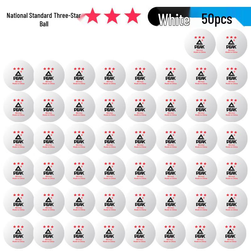 PEAK Professional 3-Star Table Tennis Balls