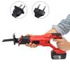 2400W Akumulátorová elektrická ocaska Bezkartáčová elektrická pila Kov Dřevoobráběcí nástroje Pro baterii Makita 18V