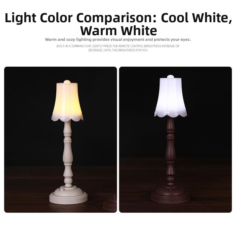 1:12 Mini Dollhouse Miniature Floor Lamp 6 Styles Simulation Bedside Lamp  Doll House Decor