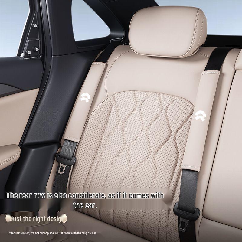 Compatible Seatbelt Shoulder Pad Protector for Nio ES6, ET5T, ET5, EC6, ES8, ET9, Firefly ET7