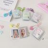 Kawaii 32 Pockets Photo Album 2 Inch Love Heart Hollow Picture Storage Case Hanging Ornament Students