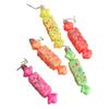 5 Pcs Christmas Candy Ornaments Plastic Candy Cane Christmas Tree Hanging Decor for Xmas Birthday Party Wedding Supplies