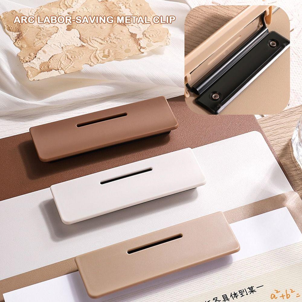 with Metal clip A4 File Folder Dual-use Writing Pad Fashion Test Paper Storage Organizer  Office