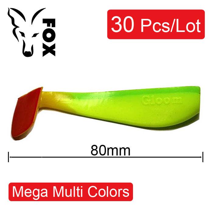 

FOX GLOOM силіконова приманка для риболовлі 8 см. - 30 шт. упаковка