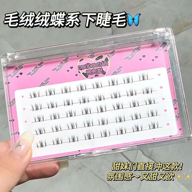 Aimo - Pojedyncze Kępki Dolne Sztuczne Rzęsy