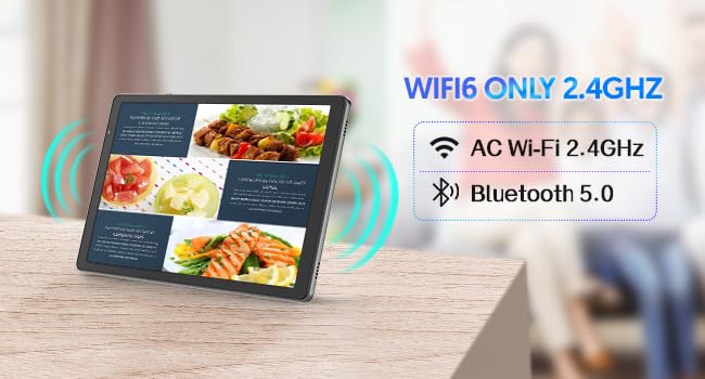 Palcový Android 12 32GB ROM 1TB Procesor 4GB RAM Duální fotoaparát IPS HD dotyková obrazovka Android Tablet 10.1 Tablet, Rozšiřitelný, 6000mAh, Čtyřjádrový tablet, 2,4G