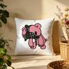 Trendy GGloomy Bearer Cushion Cover Versatile DoubleSided Pillow Case Fit for Sofa Bed Car  Daily Decor