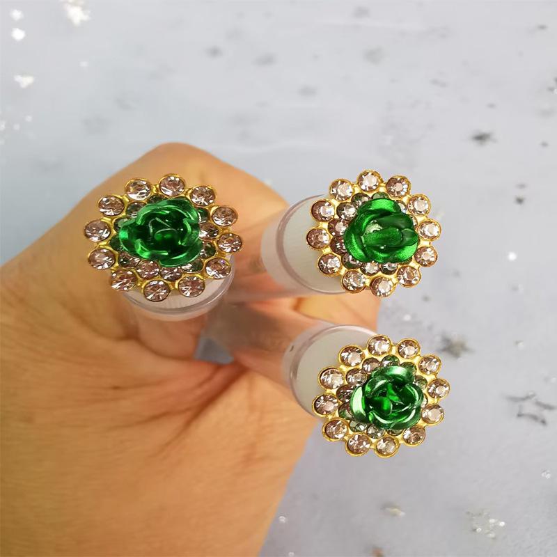 Sunflower Diamond Rose Eyelash Brush: 5 Colors Test Tube Design