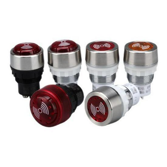 BD8050 Explosionsgeschützter Ton- und Licht-Metallalarm, AC220V/24V, Rot/Gelb BA8030