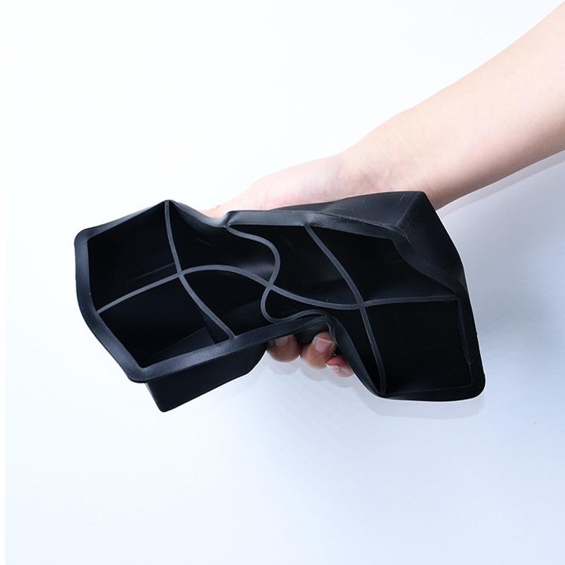 4/6/8 Grid Ice Cube Maker Household Large Ice Mold Bar Ice Making Mold Ice Ball Mold Ice Cube Mold Ice Tray Silicone With Lid