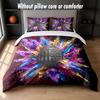 AC Milan Design Bed Bedding Set 1 Duvet Cover + 2 Pillowcases Soft Breathable Household Bed Linens
