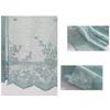 Valance Floral Embroidered Bedroom Cafe for Cabinet Door Living Room Window Drapes Home Decor Short Curtains Window Curtain