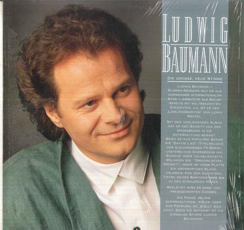 LP Record LUDWIG BAUMANN - Ludwig Baumann CBS4652831 CBS 1989 Germany Classical Used