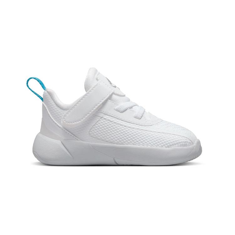 New Jordan Luka 1 Doncic 1st Generation Breathable Low-Top Performance Basketball Shoes White Blue Infant And Toddler DR6085-104