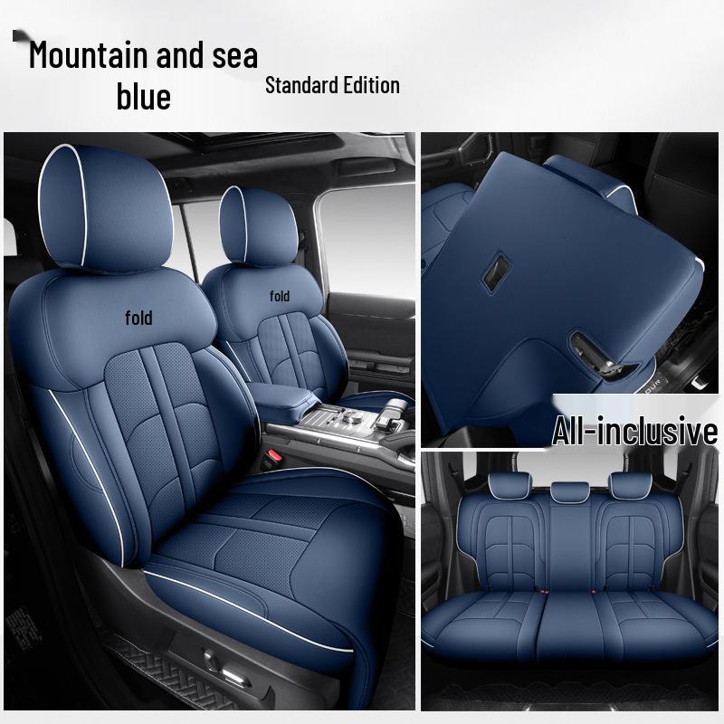 Jetour Shanhai T2 Autositzkissen aus Leder – Ganzjahresgröße, universelle Passform