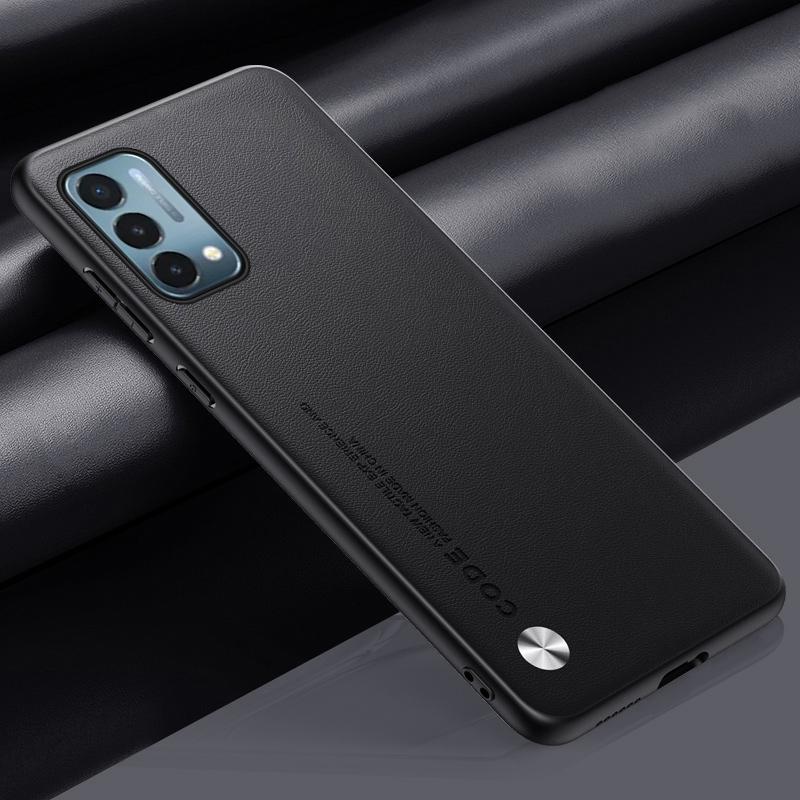 Luxury PU Leather Case For OnePlus Nord N200 Back Cover Silicone Shockproof Full Protection Phone Case For One Plus Nord N200 5G