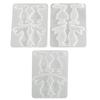 Flexible Silicone Craft Mold Ornament Moulds for Rabbit Shaped Pendant Easy to Use and Clean for Handmade Accessories
