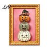Halloween Party Supplies Pumpkin Frame Refrigerator Magnet Vintage Ghost Fridge Waterproof Magnets Whiteboard Decorative Magnet for Holiday Photo