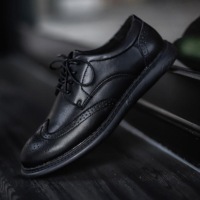 

Мужская обувь Brock Shoes Бизнес Модный тренд Повседневная обувь Классическая Кожаная обувь Низкие Топ тисненый Поверхность из коровьей кожи Большой размер 47