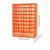Drawer Storage Cabinet Organizer with Divider Home Container Garage Organization for Hardware Crafts Screws Bolts Small Items