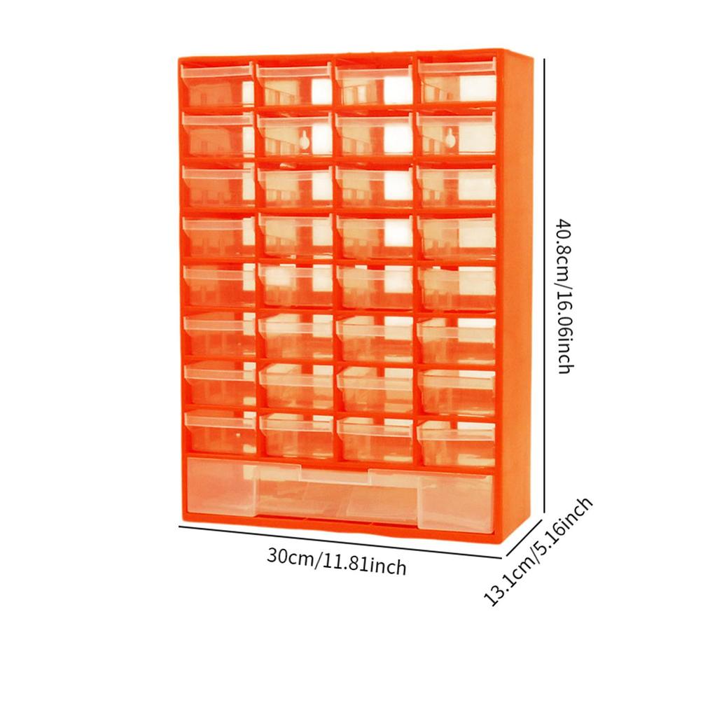 Drawer Storage Cabinet Organizer with Divider Home Container Garage Organization for Hardware Crafts Screws Bolts Small Items