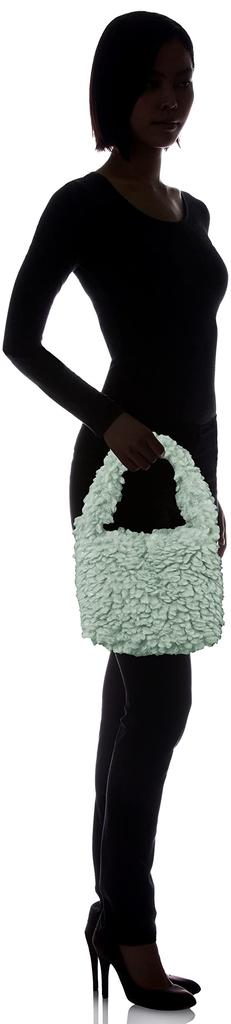 [TOPKAPI] Women's Fluffy Faux Fur Mini Bag, 503251001122, Mint Green, Free Size