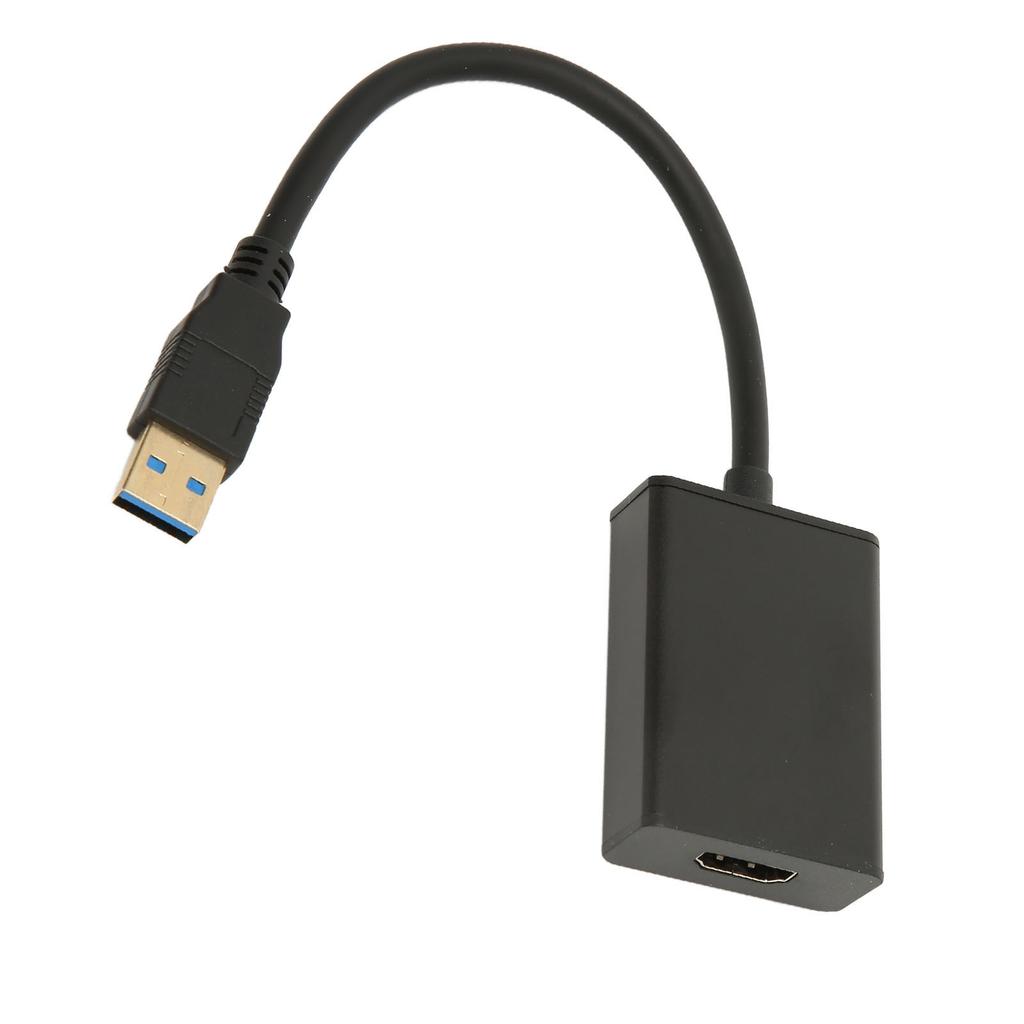 USB3.0 To HD Multimedia Interface Adapter Converter HD 1080P Plug and Play Adapter Cable for WIN 7 8 8.1 10 XP