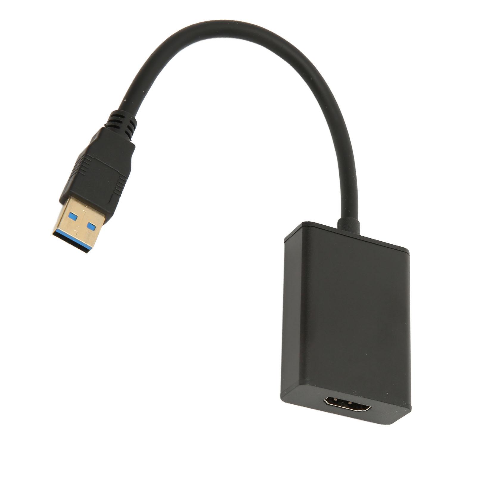 

Адаптер-конвертер USB3.0 в HD-мультимедийный интерфейс HD 1080P Plug and Play для WIN 7