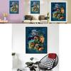 Exquisite 30x40cm Diy Dimond Painting With Four Holy Beasts Full Drill Canvas