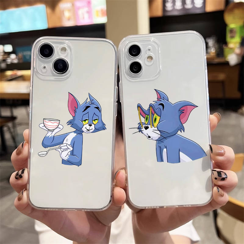 S-6 Tom mouse  Case for iPhone 11 12 13 14 15 16 Pro Max Redmi A3 9A 9C 10A 10C 13C Note 9 11 Samsung S24 S21 S20 Ultra Plus A04S A05S