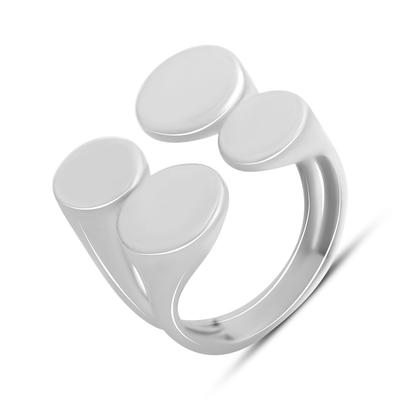 Silver Ring Without Stones, Item Weight 3.83 G (2201182)