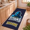 gol coast titans Customizable name kitchen floor mat easy to clean and wipe down Suitable for kitchens living rooms and entryways—a perfec