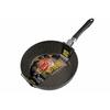 Pearl Metal Frying Pan, Black, 28cm, Induction Compatible, Deep, Mega Marble, HB-4373