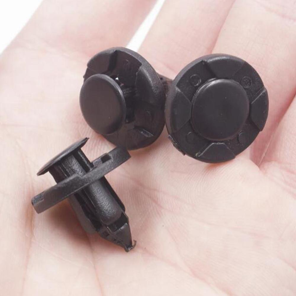 10x Wheel Arch Lining Splashguard Clips For Nissan 01553-09321 Plastic Trim Clip