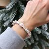 Distinctive Ceramic Dog Bracelet Handwoven String Bracelet Fashion Wrist Jewelry for Cartoon Style and Gift Giving