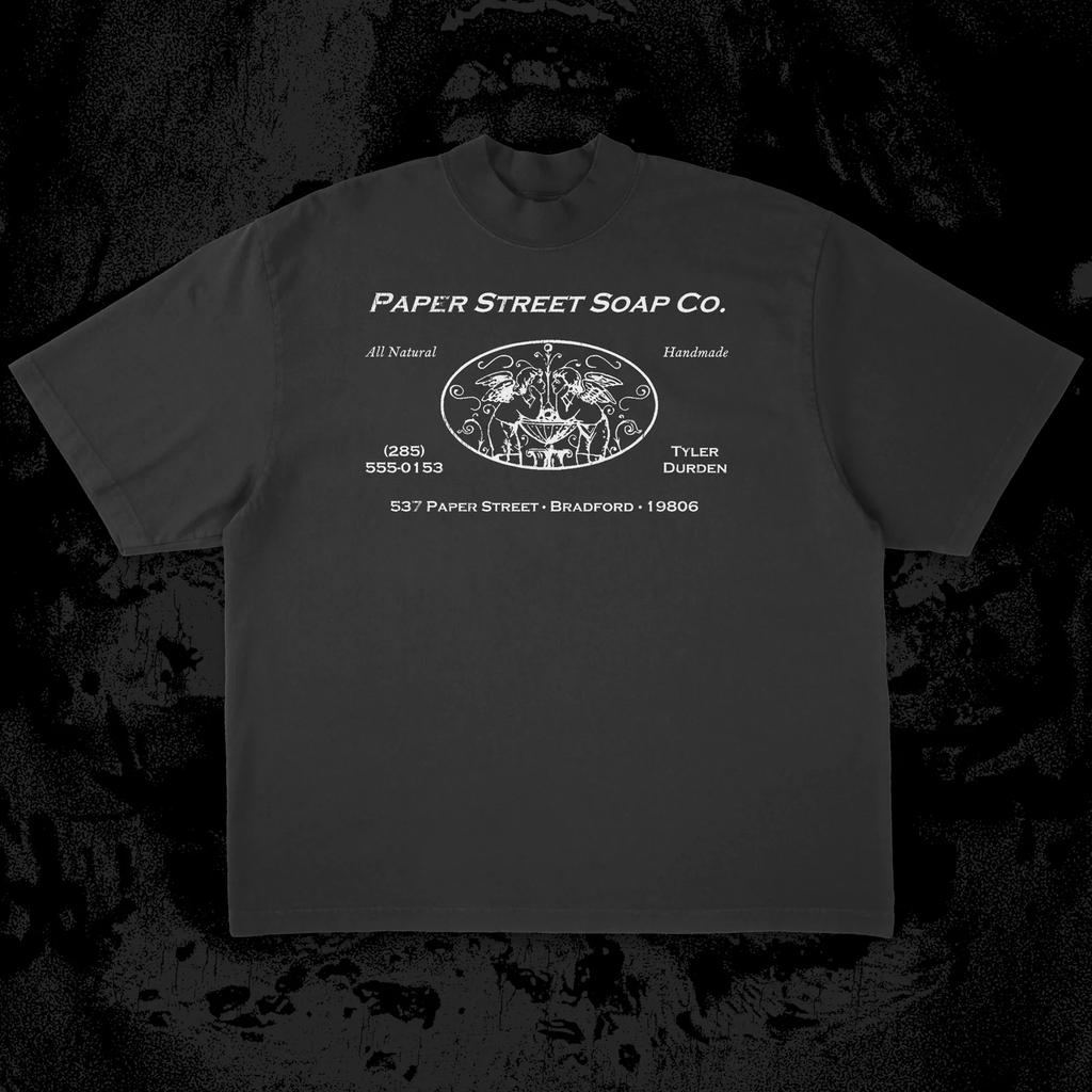 Paper Street Soap Co Printed Tshirt for Men and Women Summer Casual Comfortable Loose Fashion Round Neck Short Sleeve Top