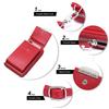 Kukoo Small Crossbody Bag Mobile Phone Wallet with Credit Card Slot for Women US Red Size One_size Color