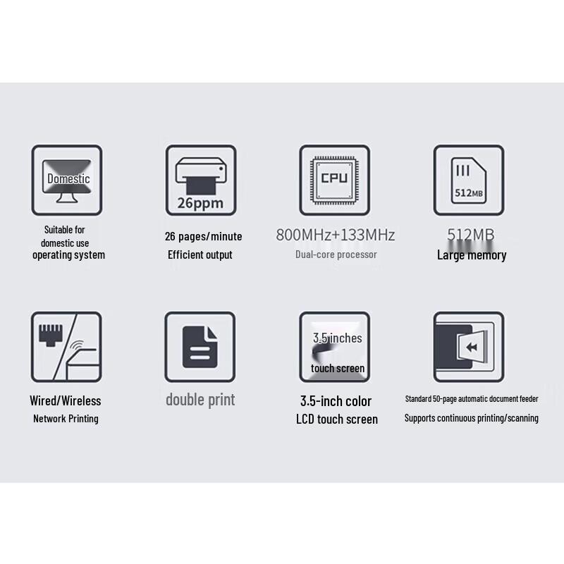 Lenovo CM7810DXF Pro Color Multifunction Printer CN plug (adapter included)