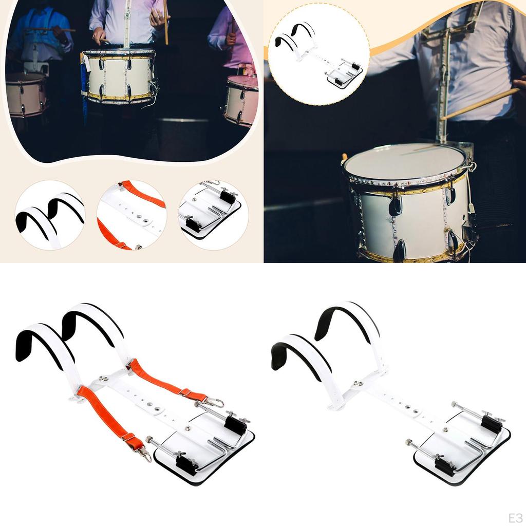 Snare Drum Carrier Accessories Attachment Easy to Install Percussion Instrument Belt Bass