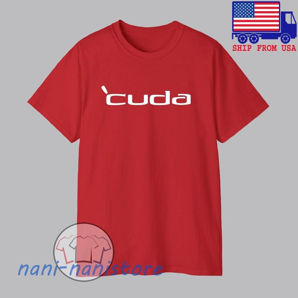 

Cuda Barracuda Classic Men#039;s Red Size S5XL Unisex T-Shirt M